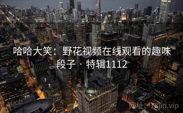 哈哈大笑：野花视频在线观看的趣味段子 · 特辑1112